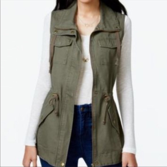 American Rag Green Utility Vest | Poshmark